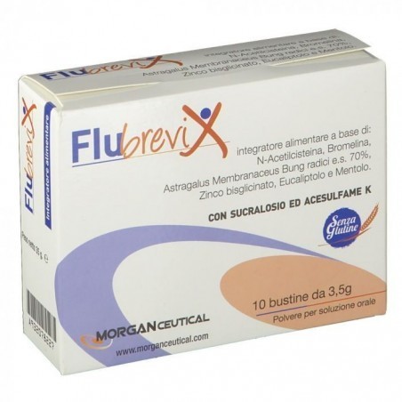 FlubreviX integratore per difese immunitarie 10 bustine FlubreviX integratore per difese immunitarie 10 bustine