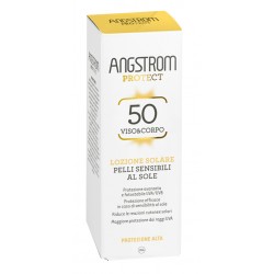 Angstrom Protect Lozione solare protettiva viso e corpo per pelle sensibile al sole SPF 50+ 100 ml