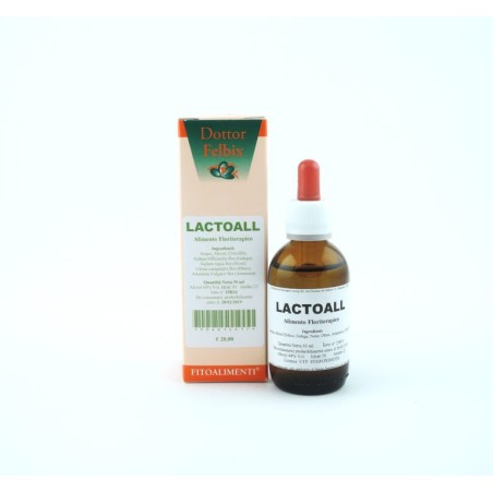 Lactoall integratore in gocce per intolleranza al latte 50 ml Lactoall integratore in gocce per intolleranza al latte 50 ml