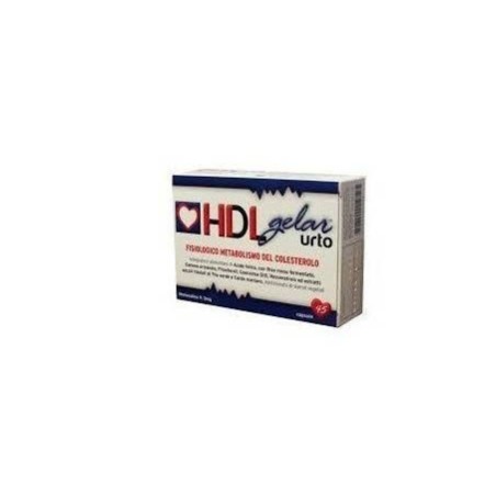 HDLGelar Urto integratore per il controllo del colesterolo 45 capsule HDLGelar Urto integratore per il controllo del colesterolo 45 capsule