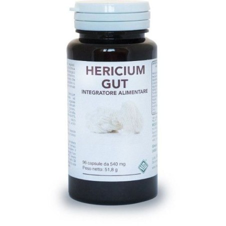 Hericium Gut integratore per sistema immunitario 96 capsule Hericium Gut integratore per sistema immunitario 96 capsule