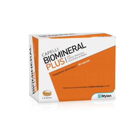 Biomineral Plus 60 capsule integratore per pelle e capelli