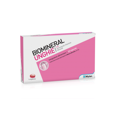 Biomineral Unghie 30 perle integratore per unghie forti e sane