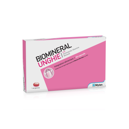 Biomineral Unghie 30 perle integratore per unghie forti e sane Biomineral Unghie 30 perle integratore per unghie forti e sane