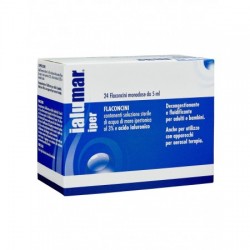 Ialumar Soluzione ipertonica per lavaggi nasali di adulti e bambini 24 flaconcini 5 ml