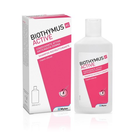 Biothymus AC Active shampoo ristrutturante donna per capelli sfibrati 200ml Biothymus AC Active shampoo ristrutturante donna per capelli sfibrati 200ml