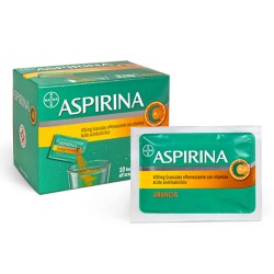 Aspirina 400mg +240mg con vitamina C 10 bustine granulato effervescente