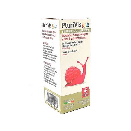 Plurivis Kids sciroppo con estratto di lumaca per bambini con estratto di frutti di bosco 150 ml