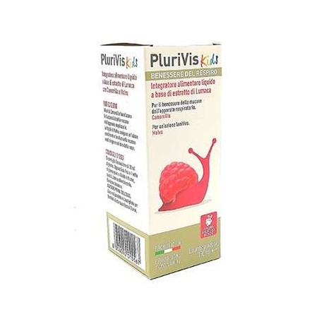 Plurivis Kids sciroppo con estratto di lumaca per bambini con estratto di frutti di bosco 150 ml Plurivis Kids sciroppo con estratto di lumaca per bambini con estratto di frutti di bosco 150 ml