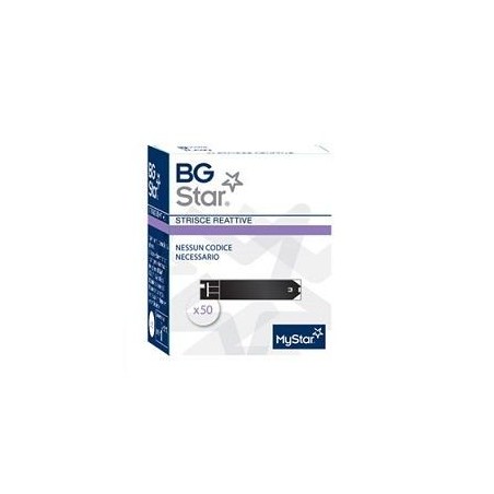 Bgstar Mystar Extra 50 strisce reattive per la misurazione della glicemia Bgstar Mystar Extra 50 strisce reattive per la misurazione della glicemia