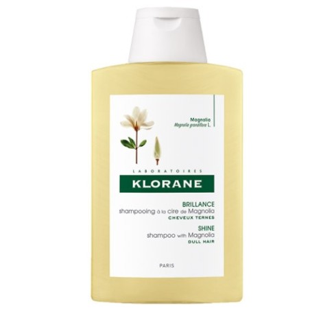 Klorane Shampoo alla cera di Magnolia per capelli opachi 200 ml Klorane Shampoo alla cera di Magnolia per capelli opachi 200 ml