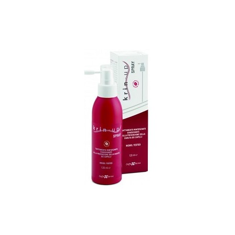 Krin Up Lozione spray rinforzante capelli fragili sfibrati 120 ml