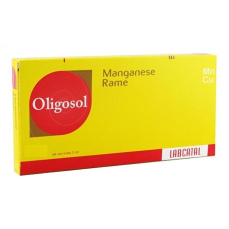 Labcatal Oligosol Manganese Rame oligoelementi 28 fiale 2 ml