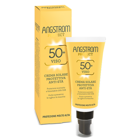 Angstrom Protect Crema Solare Viso anti età con SPF 50+ 40 ml Angstrom Protect Crema Solare Viso anti età con SPF 50+ 40 ml