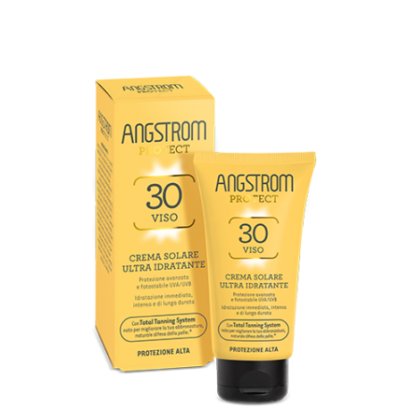 Angstrom Protect Crema Solare Viso ultra idratante con SPF 30 50 ml