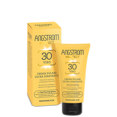 Angstrom Protect Crema Solare Viso ultra idratante con SPF 30 50 ml