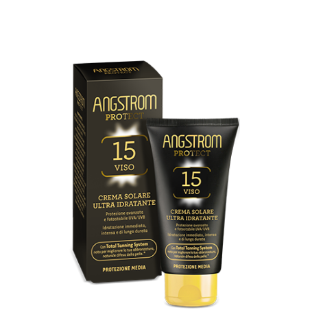 Angstrom Protect Crema solare viso Ultra Idratante SPF 15 - 50 ml Angstrom Protect Crema solare viso Ultra Idratante SPF 15 - 50 ml