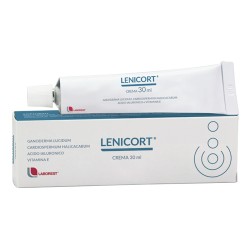 Lenicort Crema lenitiva idratante per prurito e bruciore cutaneo 30 g