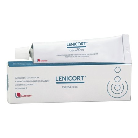 Lenicort Crema lenitiva idratante per prurito e bruciore cutaneo 30 g Lenicort Crema lenitiva idratante per prurito e bruciore cutaneo 30 g