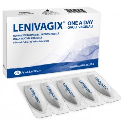 Lenivagix One A Day Ovuli vaginali normalizzanti per irritazioni 5 pezzi