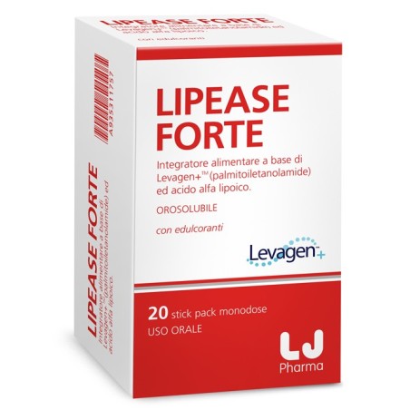 Lipease Forte con Levagen+ integratore antinfiammatorio 20 bustine orosolubili Lipease Forte con Levagen+ integratore antinfiammatorio 20 bustine orosolubili