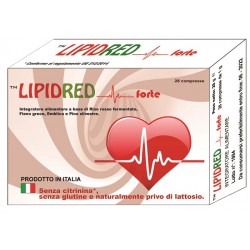 Lipidred Forte integratore a base di riso rosso per il colesterolo 30 compresse