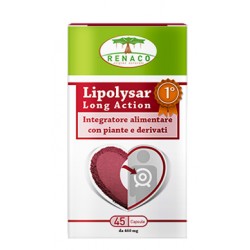 Lipolysar Long Action integratore per sistema cardiovascolare 45 capsule