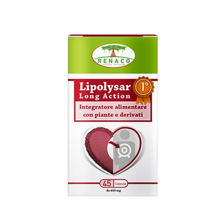 Lipolysar Long Action integratore per sistema cardiovascolare 45 capsule