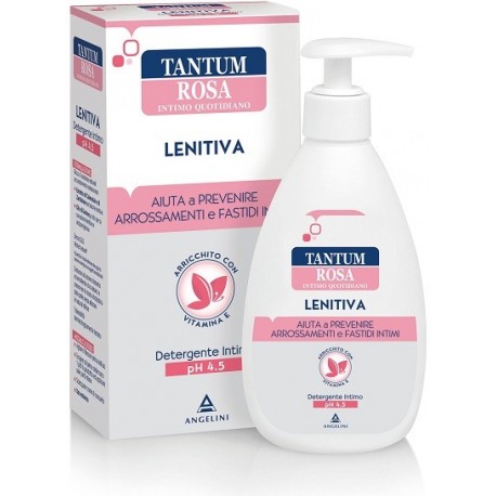 Tantum Rosa Lenitiva Detergente intimo contro arrossamenti e fastidi pH 4,5 200 ml