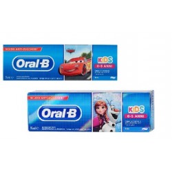 Oral B Dentifricio al fluoro per bambini da 0 a 5 anni 75 ml