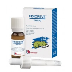 Fisioreve Tripto integratore per rilassamento e benessere mentale del bambino 20 ml