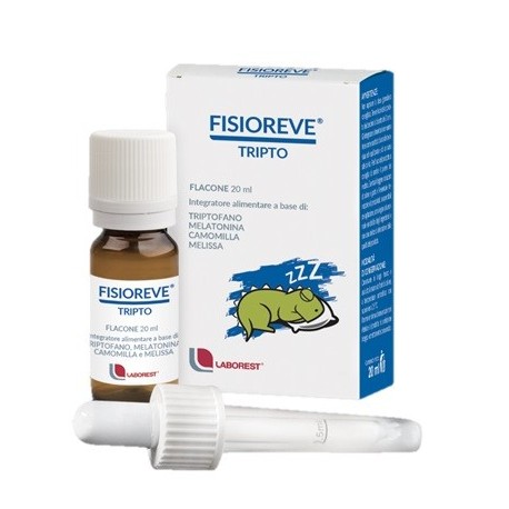 Fisioreve Tripto integratore per rilassamento e benessere mentale del bambino 20 ml