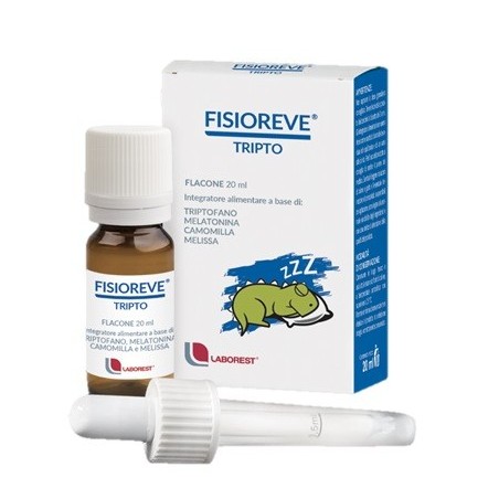 Fisioreve Tripto integratore per rilassamento e benessere mentale del bambino 20 ml Fisioreve Tripto integratore per rilassamento e benessere mentale del bambino 20 ml