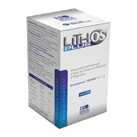 Lithos Plus integratore ricostituente con sali minerali 60 compresse Lithos Plus integratore ricostituente con sali minerali 60 compresse