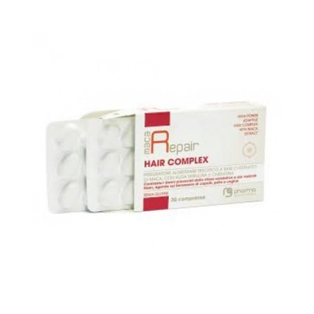 Maca Repair Hair Complex integratore per la salute dei capelli 30 compresse Maca Repair Hair Complex integratore per la salute dei capelli 30 compresse