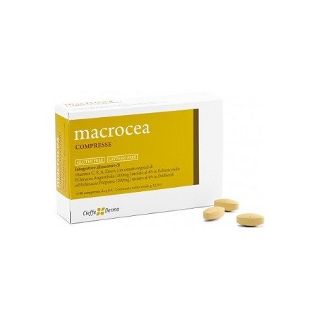 Macrocea integratore per difese immunitarie 40 compresse Macrocea integratore per difese immunitarie 40 compresse
