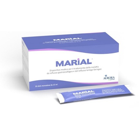 Marial integratore per reflusso gastrico 20 Oral Stick 15 ml Marial integratore per reflusso gastrico 20 Oral Stick 15 ml
