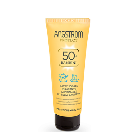 Angstrom Kids Latte solare protettivo pelle bagnata per bambini SPF 50+ 250 ml