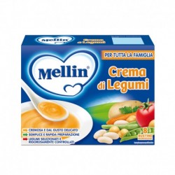 Mellin Crema di legumi per tutta la famiglia 13 bustine monodose 8 g