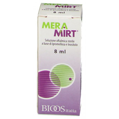 Meramirt Soluzione Oftalmica collirio protettivo antiossidante 8 ml