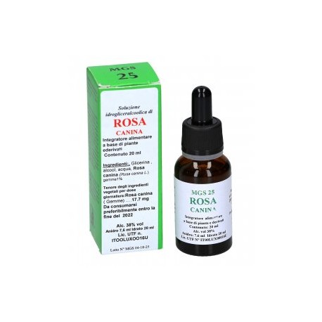 Alkaest Mgs25 Rosa Canina soluzione spargirica in gocce 20 ml