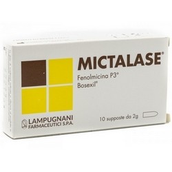 Mictalase 10 supposte per affezioni genito-urinarie e ano-rettali 