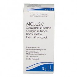 Molusk 10% Soluzione cutanea per mollusco contagioso 3 g