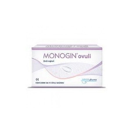 Monogin Ovuli per vulvovaginiti e cervicovaginiti 10 pezzi