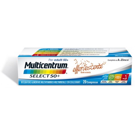 Multicentrum Select multivitaminico multiminerale per adulti 50+ 20 compresse