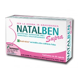 Natalben Supra integratore per la donna in gravidanza 30 capsule molli