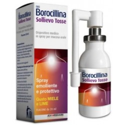 NeoBorocillina Sollievo Tosse spray per gola secca irritata 20 ml
