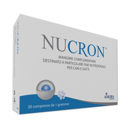 Nucron integratore contro la diarrea di cani e gatti 30 compresse Nucron integratore contro la diarrea di cani e gatti 30 compresse