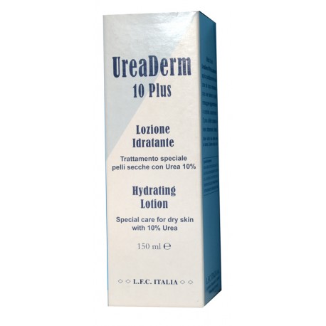 Ureaderm 10 Plus - Lozione idratante con Urea al 10% 150 ml