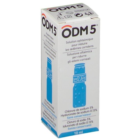 ODM5 Soluzione oftalmica iperosmolare senza conservanti 10 ml ODM5 Soluzione oftalmica iperosmolare senza conservanti 10 ml
